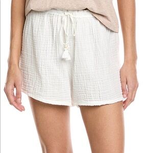 Faherty Dune Gauze White Shorts